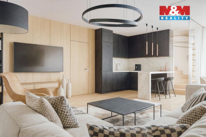 Prodej bytu 4+kk, Praha - Hlubočepy, Pod třešněmi, 145 m2