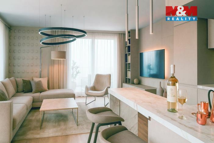 Prodej bytu 4+kk, Praha - Hlubočepy, Pod třešněmi, 145 m2