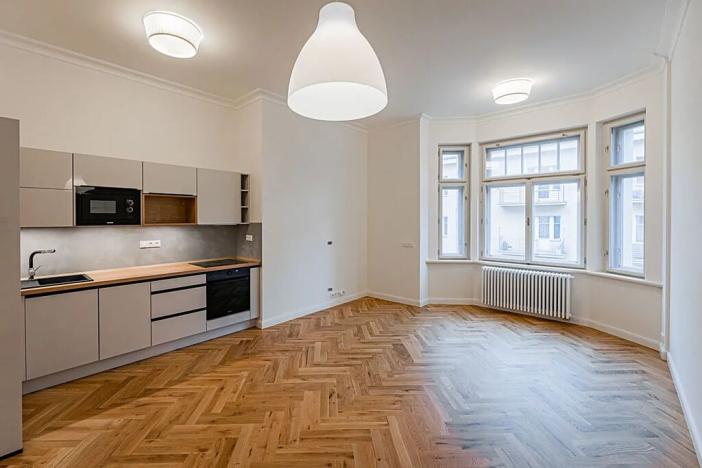 Pronájem bytu 3+kk, Praha - Karlín, Na střelnici, 83 m2