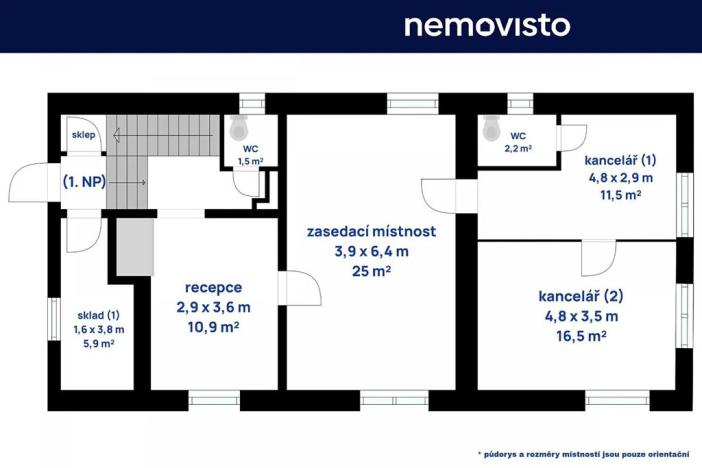 Prodej kanceláře, Ostrava, Sokola Tůmy, 197 m2