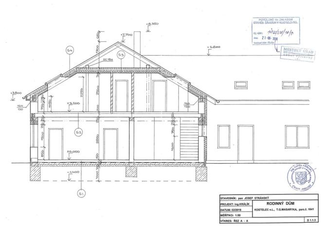 Prodej činžovního domu, Kostelec nad Labem, T. G. Masaryka, 380 m2
