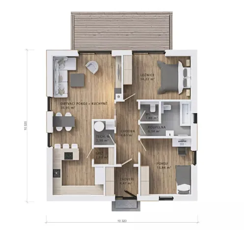 Prodej pozemku pro bydlení, Planá, 983 m2