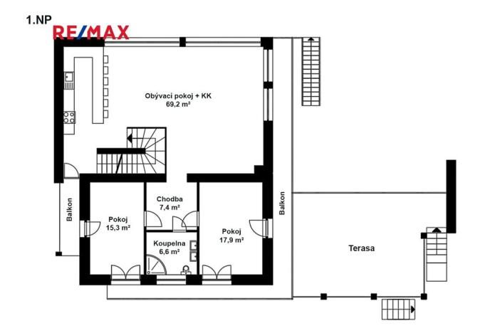 Prodej rodinného domu, Zájezd, 360 m2