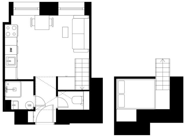 Prodej bytu 1+kk, Praha - Žižkov, Přibyslavská, 26 m2