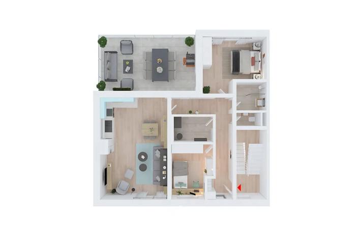 Prodej bytu 3+kk, Nebovidy, 76 m2