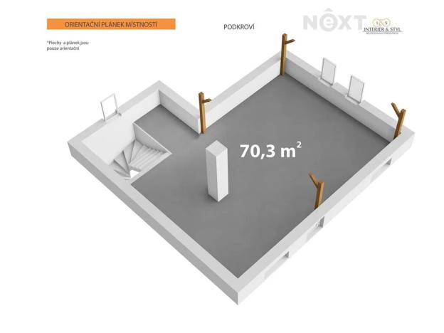 Prodej rodinného domu, Klokočná, 70 m2