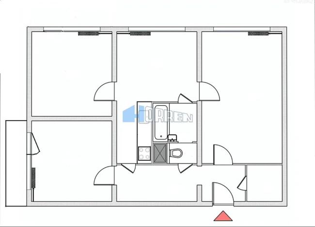 Pronájem bytu 3+1, Praha, Počernická, 73 m2