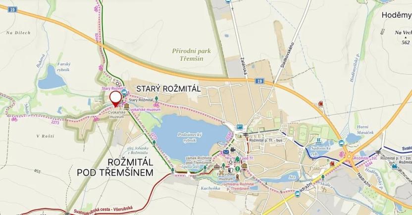 Prodej rodinného domu, Rožmitál pod Třemšínem, Nábřeží Bartoloměje Sadílka, 90 m2
