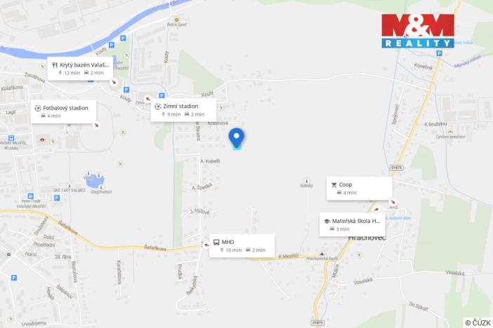 Prodej pozemku pro bydlení, Valašské Meziříčí, 1040 m2