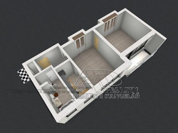 Prodej bytu 2+kk, Praha - Vršovice, Kišiněvská, 48 m2