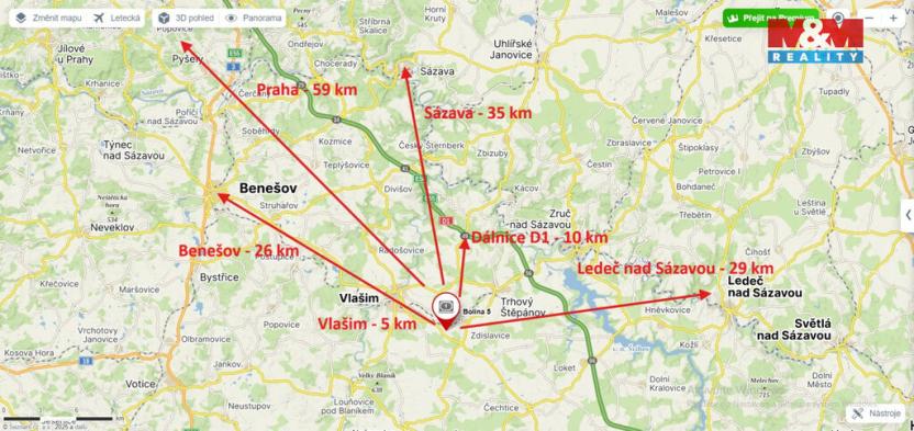 Prodej rodinného domu, Vlašim - Bolina, 68 m2