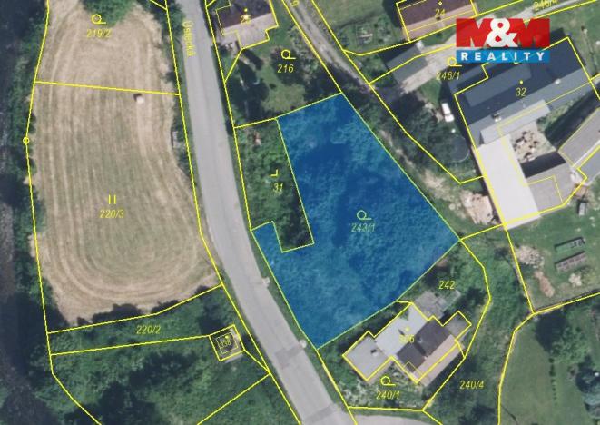 Prodej pozemku pro bydlení, Dlouhá Třebová, 957 m2