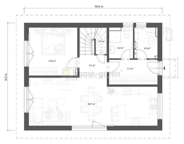 Prodej pozemku, Veverské Knínice, 800 m2