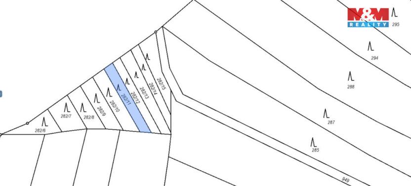 Prodej lesa, Mysletice, 7177 m2