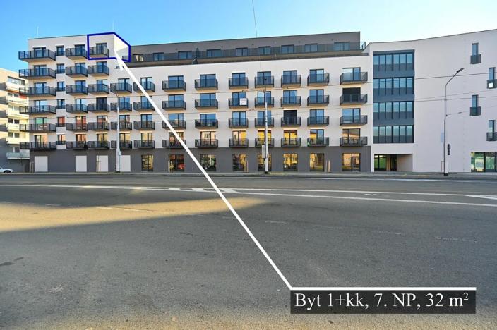 Pronájem bytu 1+kk, Olomouc, Edmunda Husserla, 29 m2