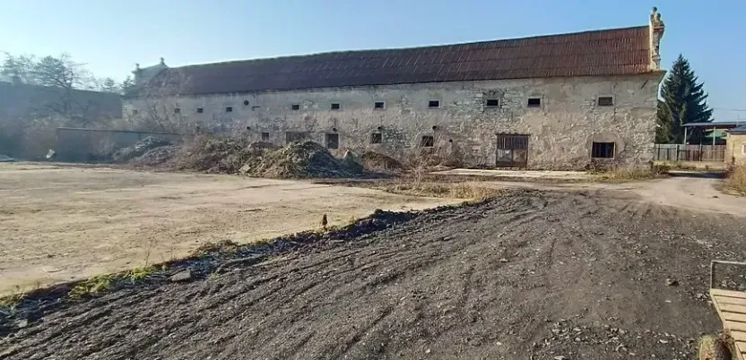 Pronájem komerčního pozemku, Býčkovice, 500 m2