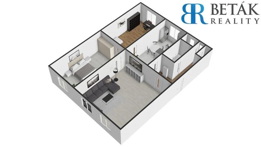 Prodej bytu 3+1, Přerov, tř. Gen. Janouška, 76 m2