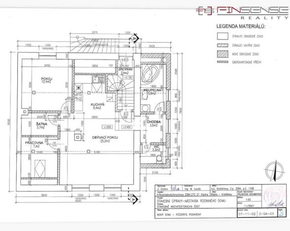 Prodej rodinného domu, Kladno, Korychova, 98 m2