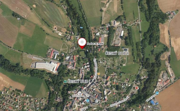 Prodej louky, Český Dub, 437 m2
