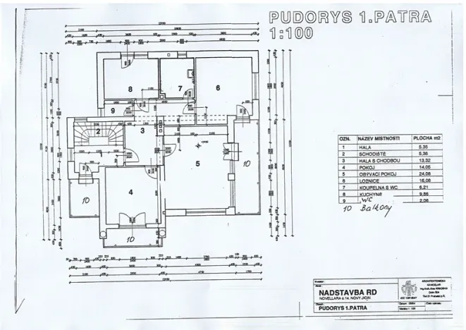 Pronájem bytu 3+1, Nový Jičín, Novellara, 86 m2