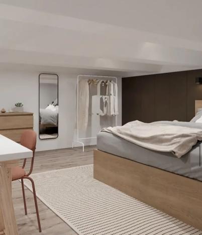 Pronájem bytu 2+kk, Praha, Kubánské náměstí, 55 m2