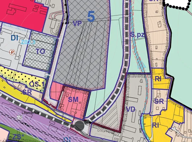 Prodej komerčního pozemku, Litoměřice, 12278 m2