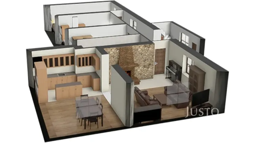 Prodej rodinného domu, Boudy, 440 m2