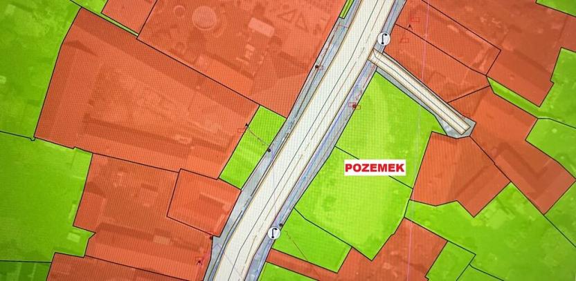 Prodej pozemku pro bydlení, Roudná, 905 m2