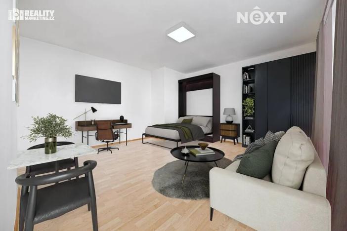 Prodej bytu 1+kk, Praha - Košíře, Plzeňská, 35 m2