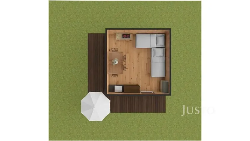 Prodej chaty, Písek, 18 m2