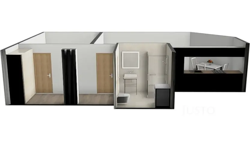 Pronájem bytu 2+kk, Bechyně, Soukenická, 39 m2