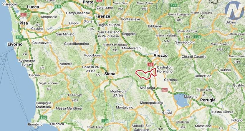 Prodej vily, Monte San Savino, Itálie, 250 m2