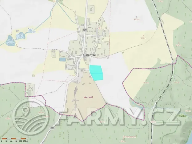 Prodej pole, Vráž, 17027 m2