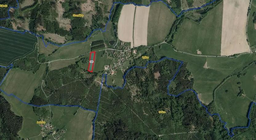 Prodej louky, Vyžice, 8234 m2