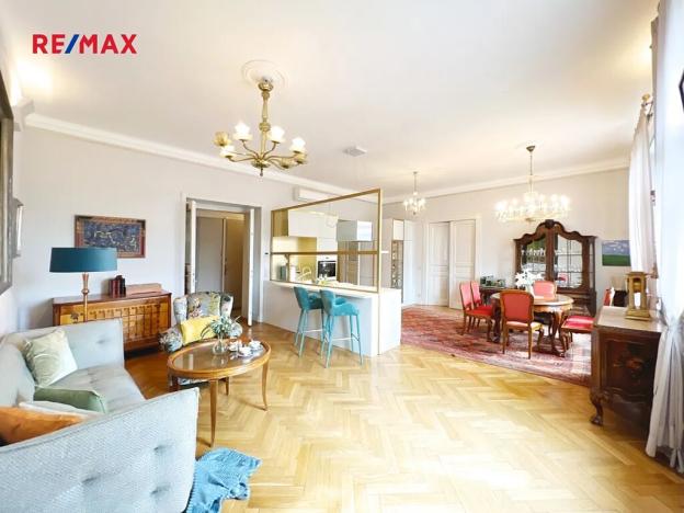 Prodej atypického bytu, Praha - Smíchov, Dienzenhoferovy sady, 119 m2