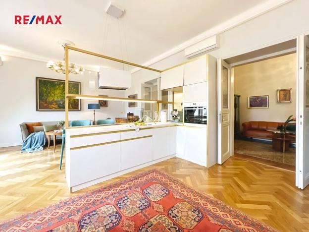 Prodej atypického bytu, Praha - Smíchov, Dienzenhoferovy sady, 119 m2