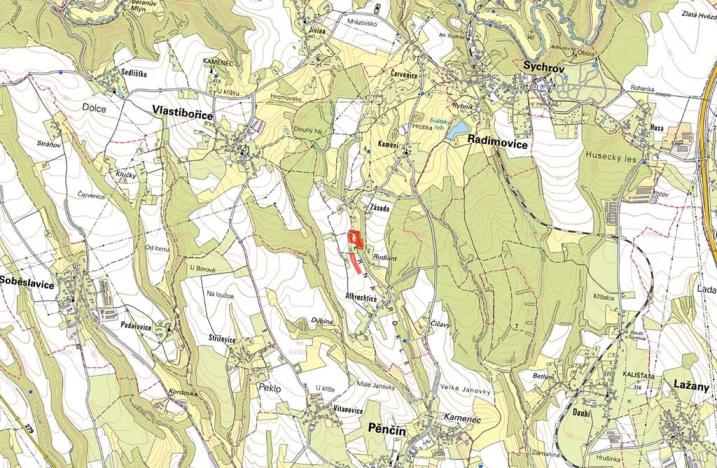 Prodej louky, Pěnčín, 13878 m2
