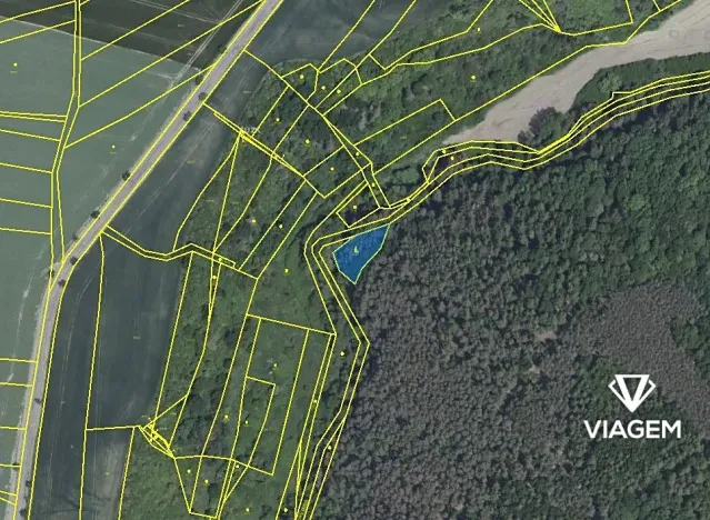 Prodej podílu lesa, Krakovec, 449 m2