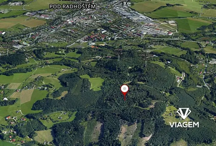 Prodej podílu lesa, Trojanovice, 11168 m2