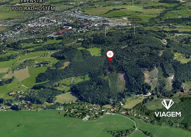 Prodej podílu lesa, Trojanovice, 18123 m2