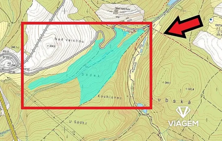 Prodej podílu lesa, Hrabyně, 20047 m2