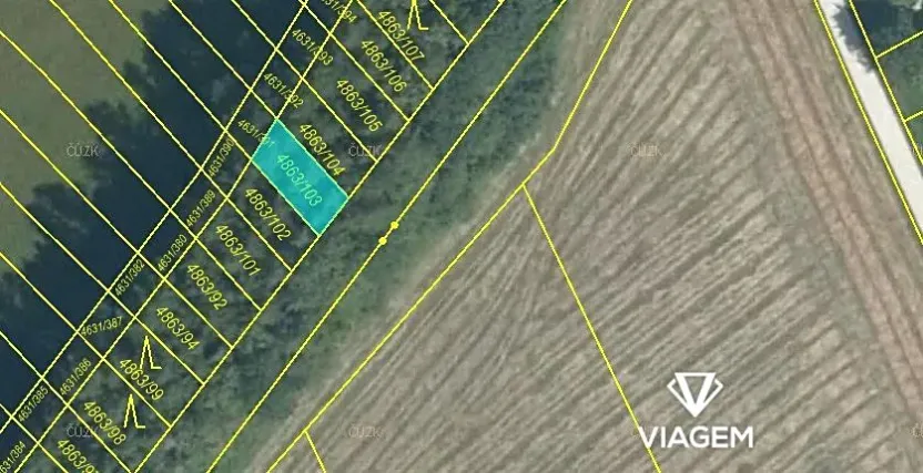 Prodej podílu lesa, Bojkovice, 2789 m2