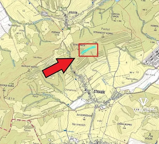 Prodej podílu lesa, Nový Jičín, 3706 m2