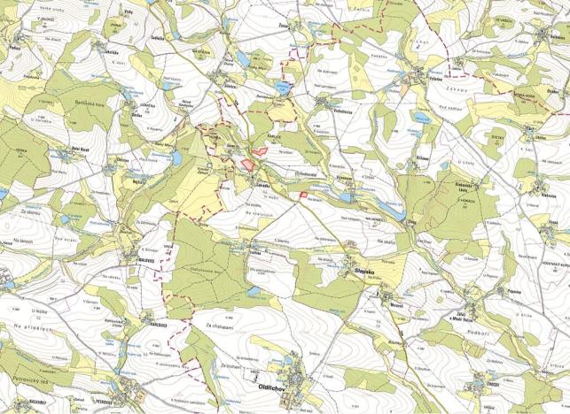 Prodej louky, Slapsko, 43591 m2