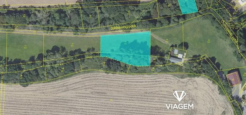 Prodej podílu pole, Dobřejovice, 862 m2