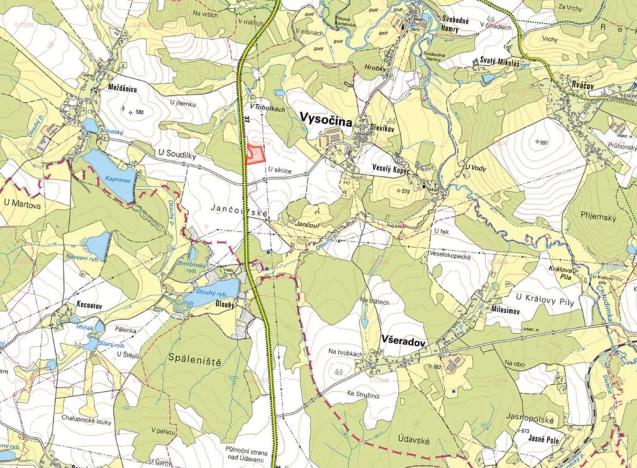 Prodej pole, Vysočina, 16839 m2