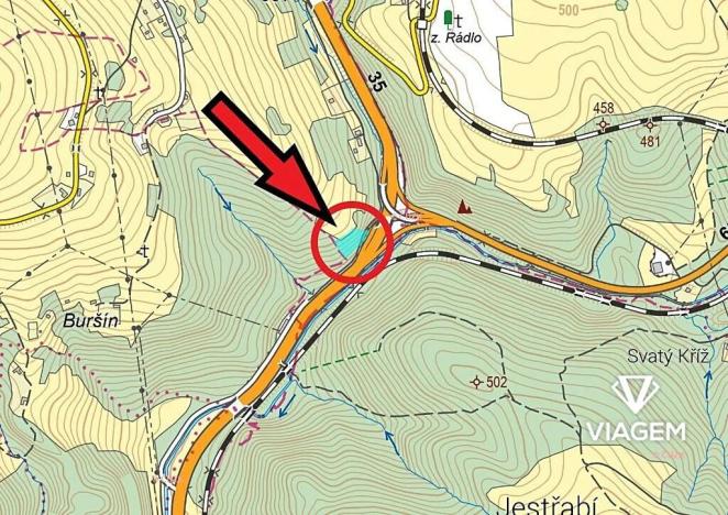 Prodej podílu lesa, Jeřmanice, 715 m2