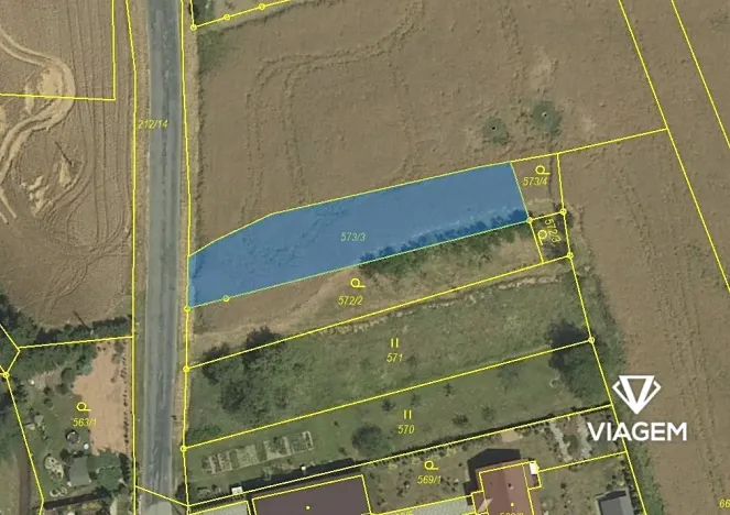 Prodej podílu pole, Lhota Rapotina, 421 m2