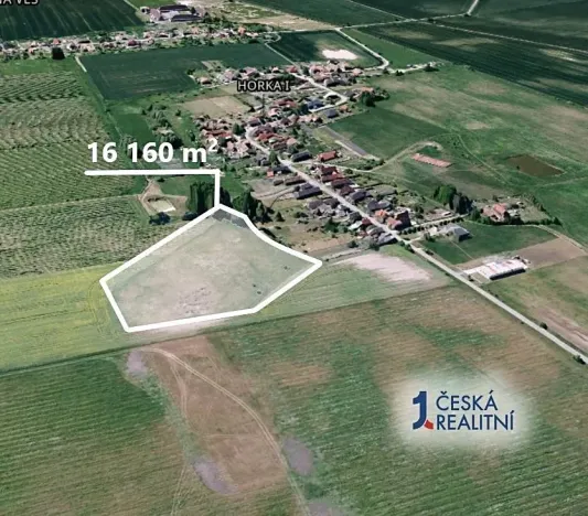 Prodej podílu pole, Horka I, 8080 m2