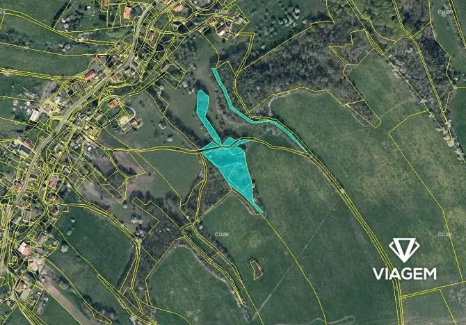 Prodej lesa, Valkeřice, 6752 m2